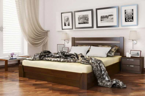 Кровать Эстелла Селена, цвет 102, Щит; 2Л4 - Фото 3
